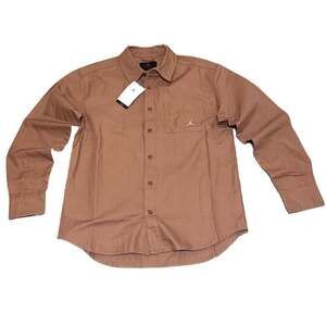 NIKE AIR JORDAN LOOSE-FIT/BUTTON DOWN MEN'S SHIRT SIZE: SMALL